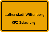 Zulassungstelle Lutherstadt Wittenberg
